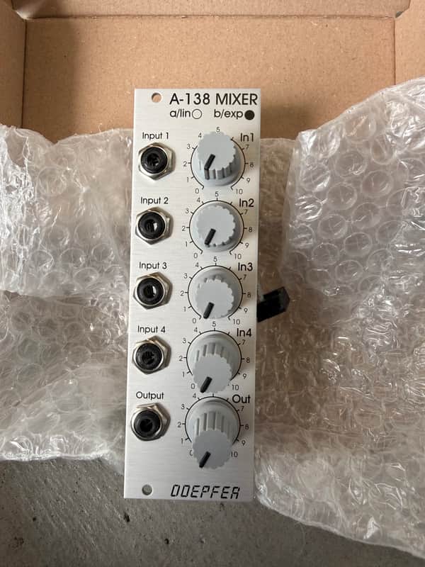 Doepfer A-138b EXP Mixer Eurorack Module w/ Box image 1