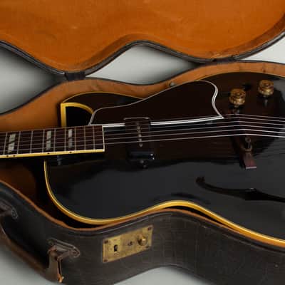 Gibson ES-175 Arch Top Hollow Body Electric Guitar (1952), ser. #A-10067, period brown hard shell case. image 15