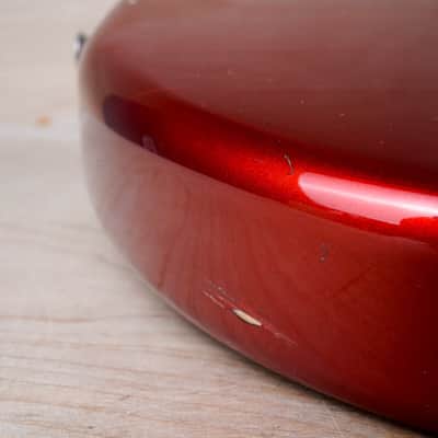 Fender MG-69 Mustang Reissue MIJ 2010 Candy Apple Red w/ Matching Headstock Japan w/ Bag image 7