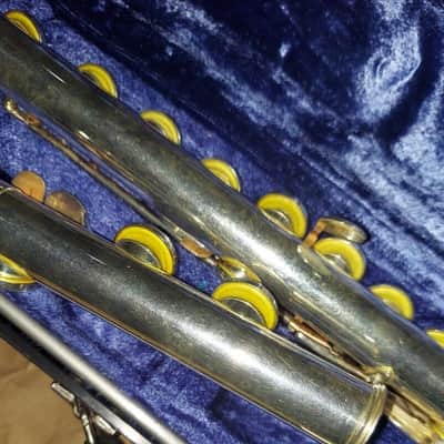BOTH: Mark Clarinet AND Mark Flute, USA, with cases, Very Good Condition image 4