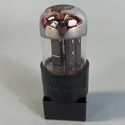 1950s Sylvania 6SN7GT Matched Pair Vintage Preamp Tubes! T96 image 8