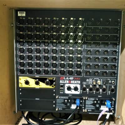 Allen & Heath Dlive S7000 Control Surface and DM64 Mixrack Black image 3