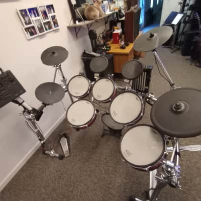 Roland drum monster kit w/ Gibraltar rack and td 10 module