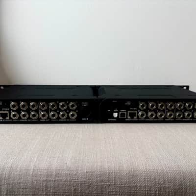 2 x MOTU UltraLite AVB: 18 x 18 USB / AVB audio interface, w/coupler & rack ears image 2