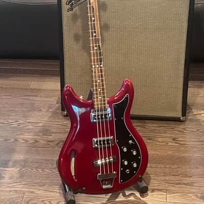 Kustom K-200 -  1968 - Translucent Cherry Bass guitar (Full restoration 100%) image 1