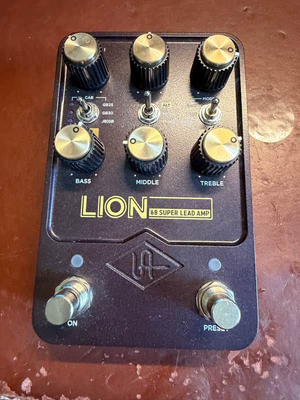 Universal Audio Lion '68 Super Lead Amp 2023 - Present - Black image 1