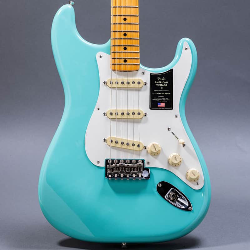 Fender American Vintage II 1957 Stratocaster 2023, Sea Foam Green image 1