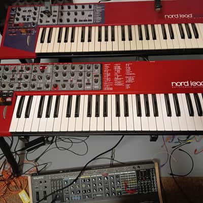 Nord Lead 4 49-Key 20-Voice Polyphonic Synthesizer 2013 - 2020 - Red