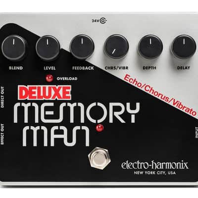 Electro-Harmonix XO Deluxe Memory Man Analog Delay with Chorus/Vibrato