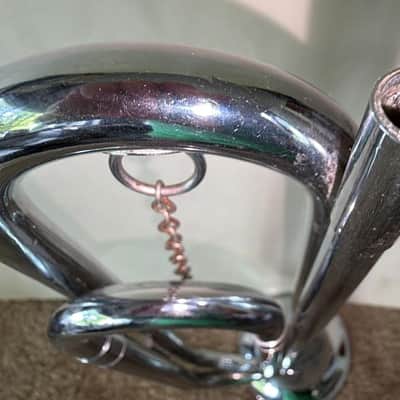 Rexcraft Official Bugle, Boy Scouts of America 1950's (?) - Nickel Plated image 6