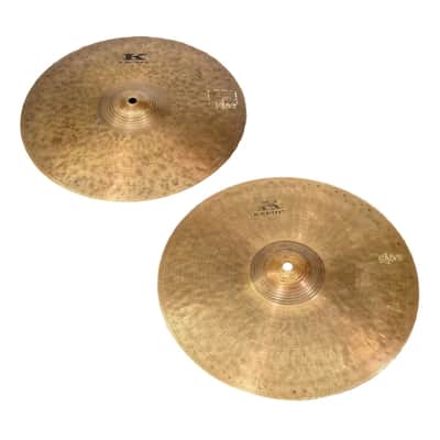 Used Zildjian Kerope Hi Hat Cymbals 14" - Very Good image 1