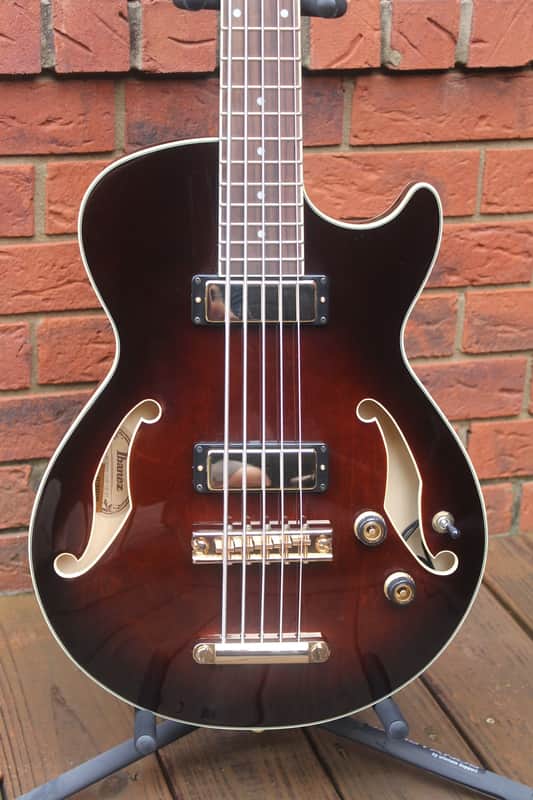 Ibanez AGB205 5-String Electric Bass Dark Violin Sunburst image 1