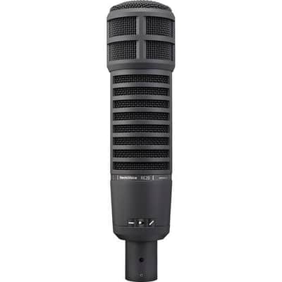 Electro-Voice RE20 Broadcast Announcer Microphone with Variable-D (Black)