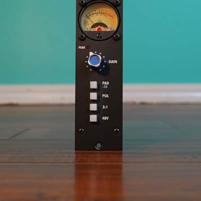 API 312 500 Series Mic Preamp Module 2020 - Present - Black image 7