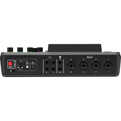 Rode RODECaster Pro 2 Audio Production Console with 3x PodMics, Tripod 2, NTH-100, RODECover II, 32GB microSD Card and XLR Cables image 3