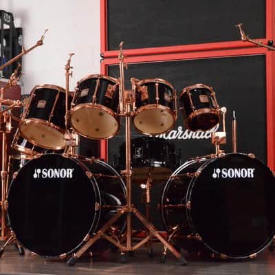 Sonor HiLite Exclusive 10 Piece Copper Drum Kit Set John Tempesta RETURN TO CLIENT #27721 image 4