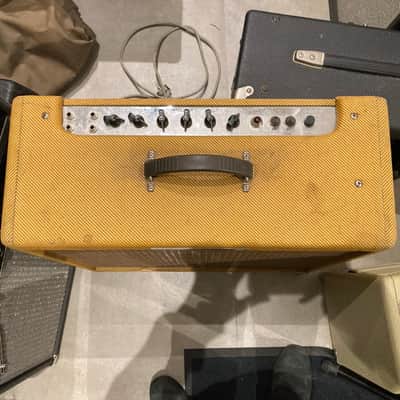 Fender '59 Bassman LTD Reissue 45-Watt 4x10" Guitar Combo 2004 - Present - Lacquered Tweed image 2