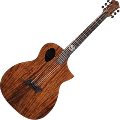 Michael Kelly Forte Porte Exotic Gloss Koa Acoustic-Electric Guitar image 2