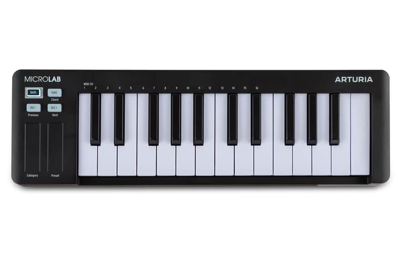 Arturia MicroLab MK3 Black image 1