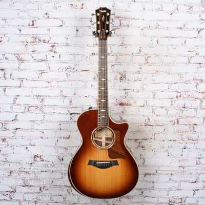 Taylor 2018 812ce-SB DLX 1 of 3 Grand Concert Acoustic Electric Guitar Sunburst w/OHSC USED image 2