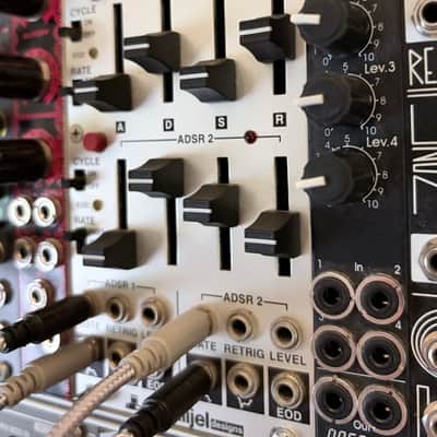 Intellijel Dual ADSR Eurorack Synth Module 2015 - 2018 - Silver image 2