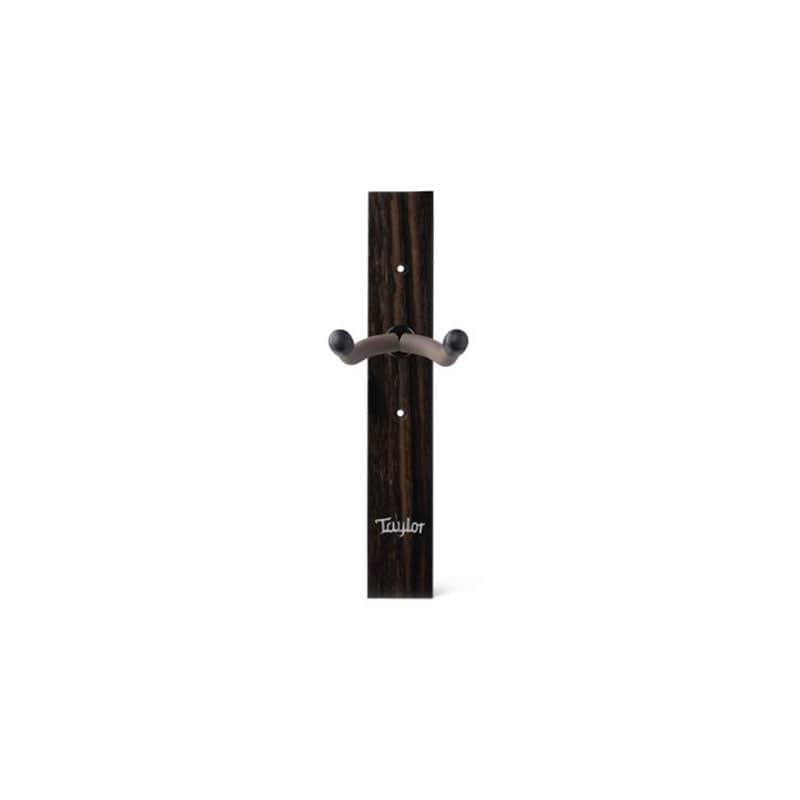 Taylor Exotic Wood Guitar Hanger Ebony with Acrylic Logo Inlay image 1