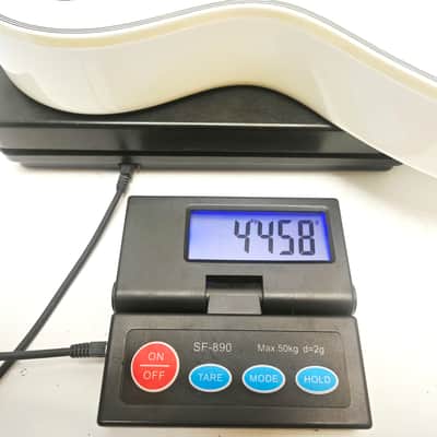 Greco EGB85 White Gold Hardware Made in Japan 1990 LP Type Short Scale Electric Bass Guitar, a4366 image 24