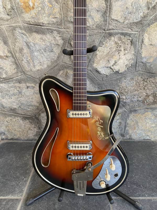 1960s Hopf Saturn 63 - Brownburst - Museum Condition - 100% Original w/ Tremolo & Demo Video image 1