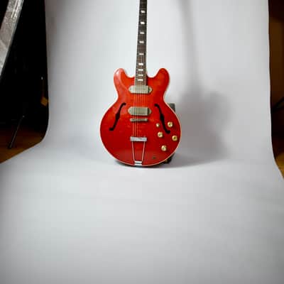 1991 Epiphone Casino Cherry Made in Japan Terada Factory, MIJ, Pre-Elitist image 3
