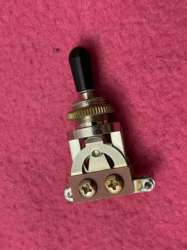 vintage 1993 Gibson Les Paul 3-way switch w/ tip +nut for custom standard deluxe es 335 sg 245 255 330 135 image 1