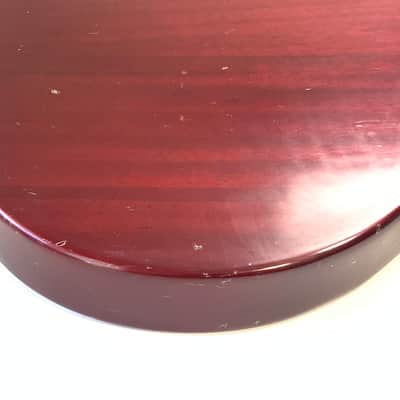 Greco TVB-65 c.1980s 32" Medium Scale Bass Guitar Mahogany w/Soft Case image 12