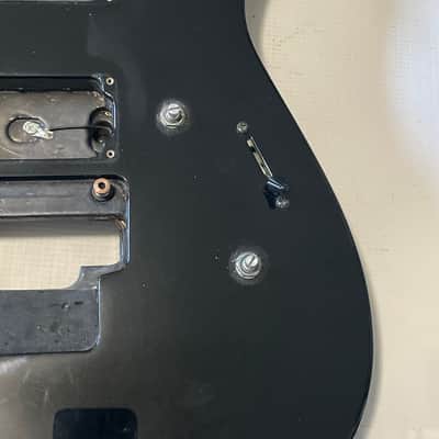 2000's Made in Japan Jackson DK2M Dinky Black Guitar Body Floyd Ready image 3