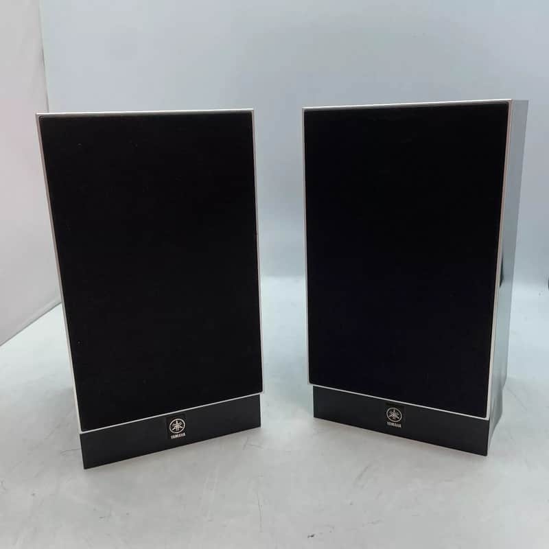Pair of Yamaha NX-TS20 Bookshelf Stereo System Speakers TESTED WORKING image 1