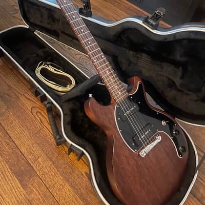Gibson Les Paul Special Tribute DC 2019 - 2020 - Worn Brown w/ Gator Case, Upgraded Tuning Machines and Strap Locks image 3