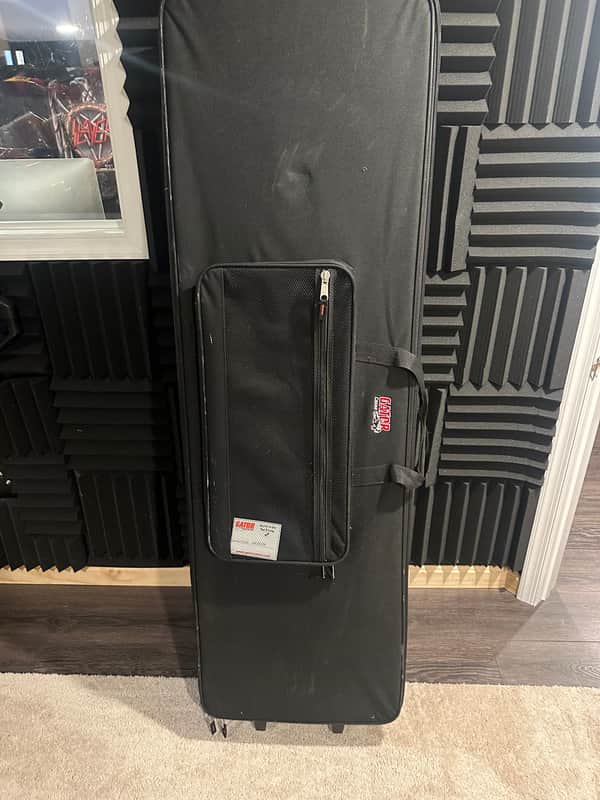 Gator GK-88-GK Semi-Rigid Lightweight 88-Key Keyboard Case 2010s - Black image 1