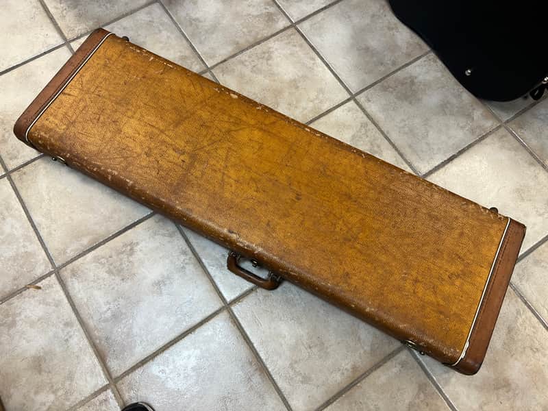 1956 Fender Tweed Precision Bass Case image 1