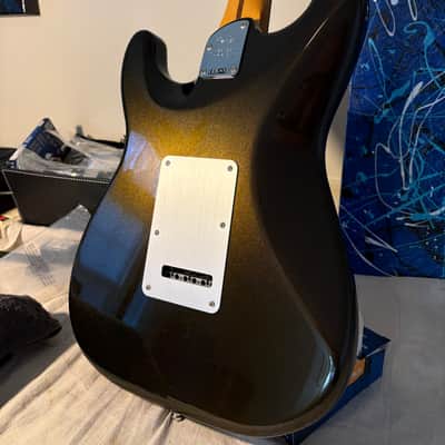 Fender American Ultra II Stratocaster with Ebony Fretboard 2024 - Present - Texas Tea image 5