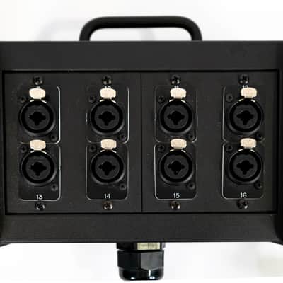 Redco DB25 Breakout Stage Boxes - DB25 to 1/4" or XLR - 16-Channels - 25ft image 5