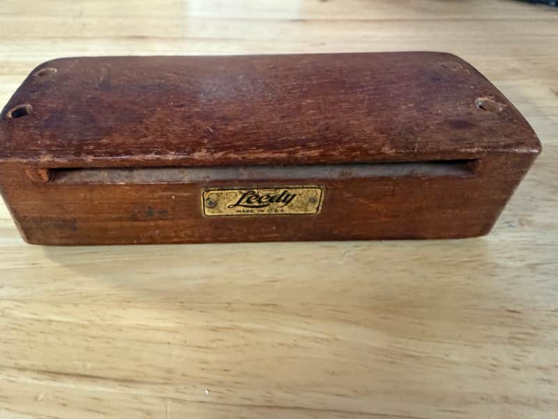 Leedy Vintage Wood Block image 1