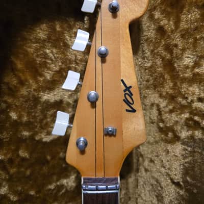 *Luthier Special* Vox Panther Electric Bass Guitar 1960's Sunburst W/OHSC image 11
