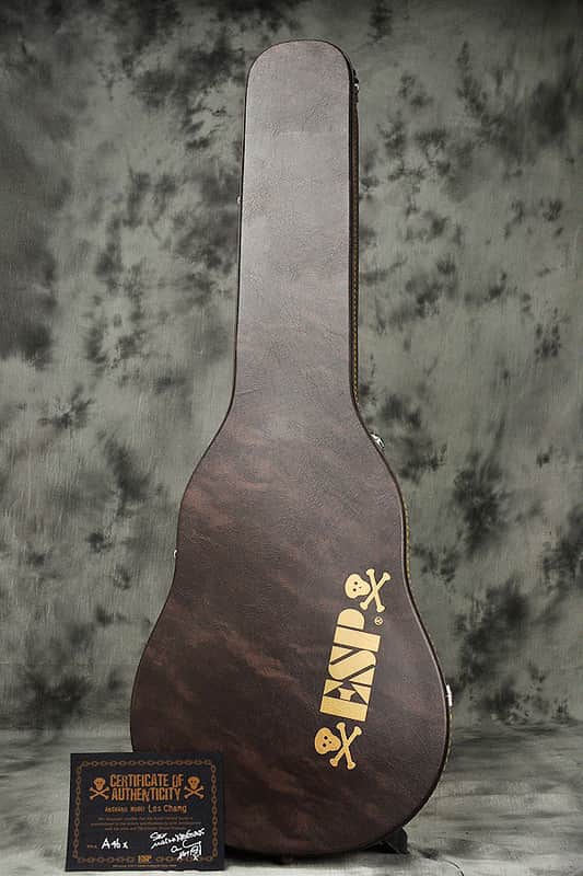 ギター ESP Les Chang ESP Les Chang Black Flame Treatment | Reverb