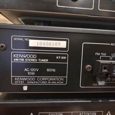 Kenwood true HI-FI stereo System w/ remote - refurbished image 16