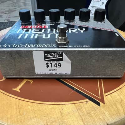 Electro-Harmonix Deluxe Memory Man 550Ms Analog Delay / Chorus / Vibrato 2008 - Present - Black / Silver image 6