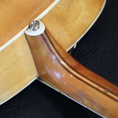 1948 Epiphone Triumph w/ DeArmond Guitar Mike Archtop Guitar Natural + HSC image 19