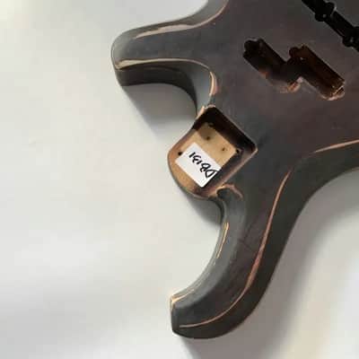 Unfinished 4 String Bass Guitar Basswood Body image 4