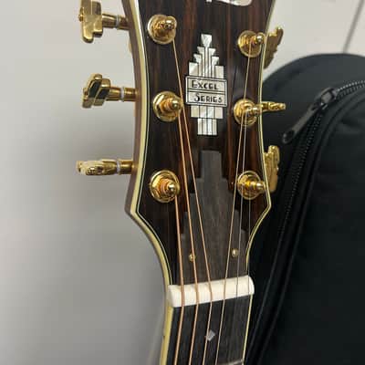 D'Angelico Excel Gramercy Grand Auditorium Acoustic Guitar with Electronics - Vintage Sunset image 4