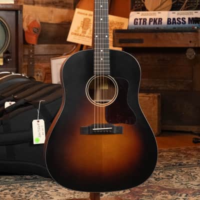 Eastman E1SS-SB Sitka/Sapele Sunburst Slope Shoulder Dreadnought Acoustic Guitar #8068 image 6