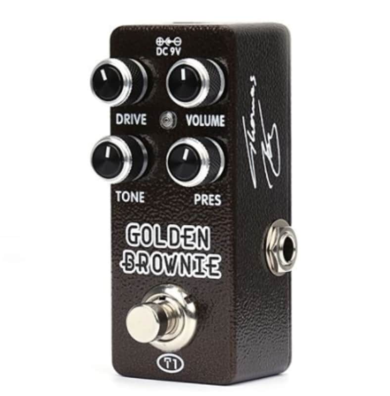 【10525】 Xvive GOLDEN BROWNIE Xvive XT1 Golden Brownie Distortion | Reverb