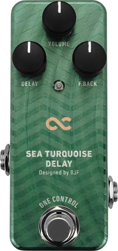 One Control Sea Turquoise Delay Effects Pedal image 1