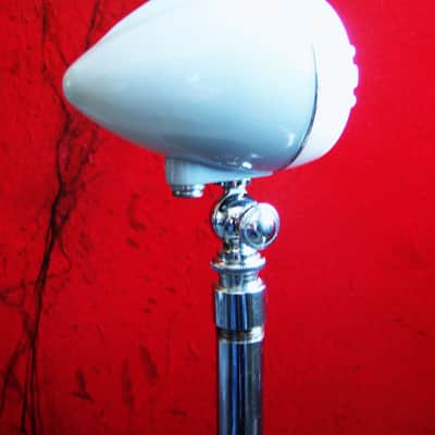 Vintage 1960's Kent M-20 crystal bullet microphone High Z Harp w Atlas stand Olson Lafayette Aiwa Philmore image 11